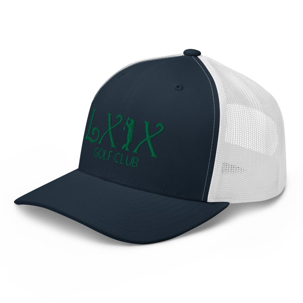 Curve Logo Trucker Cap - Green Logo - Get Tight Gear
