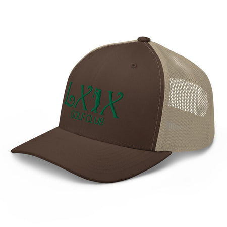 Curve Logo Trucker Cap - Green Logo - Get Tight Gear
