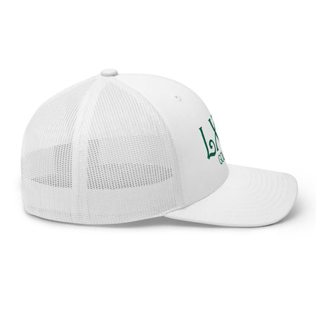 Curve Logo Trucker Cap - Green Logo - Get Tight Gear