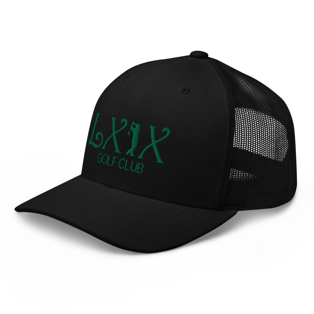 Curve Logo Trucker Cap - Green Logo - Get Tight Gear