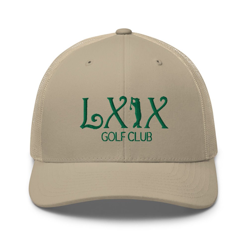 Curve Logo Trucker Cap - Green Logo - Get Tight Gear