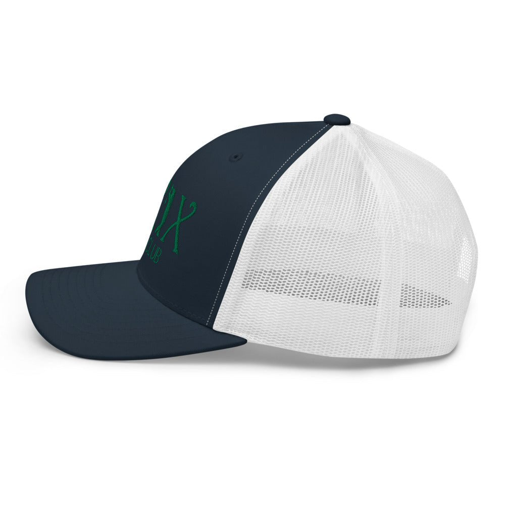 Curve Logo Trucker Cap - Green Logo - Get Tight Gear