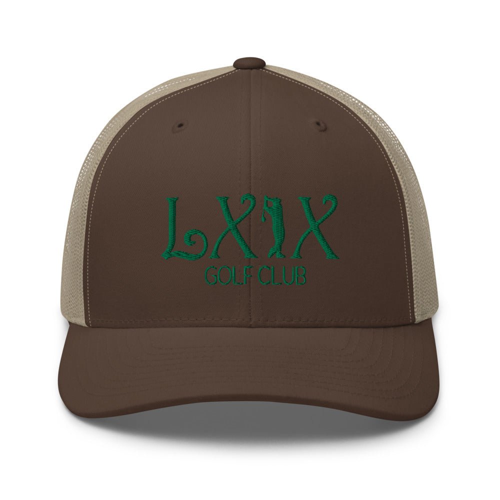 Curve Logo Trucker Cap - Green Logo - Get Tight Gear