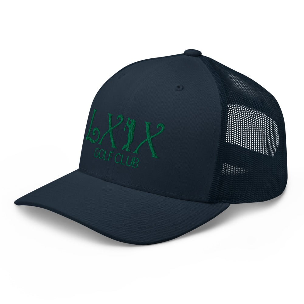 Curve Logo Trucker Cap - Green Logo - Get Tight Gear