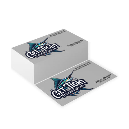 Custom Fishing Business Cards | Get Tight Fishing Gear | Professional Networking Essentials - Get Tight Gear