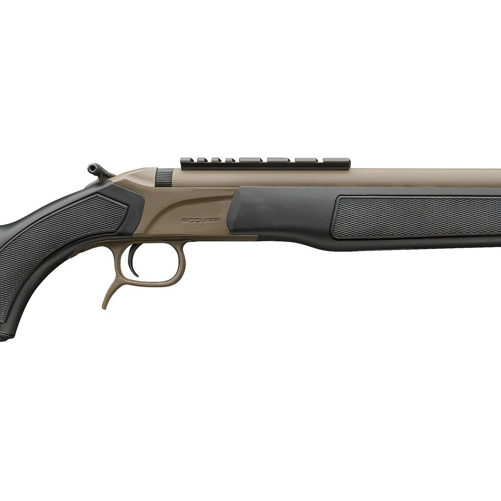 CVA Accura LR - X Muzzleloader Package 45 Cal/285 ELR 30 in. FDE/Black w/Scope - Get Tight Gear