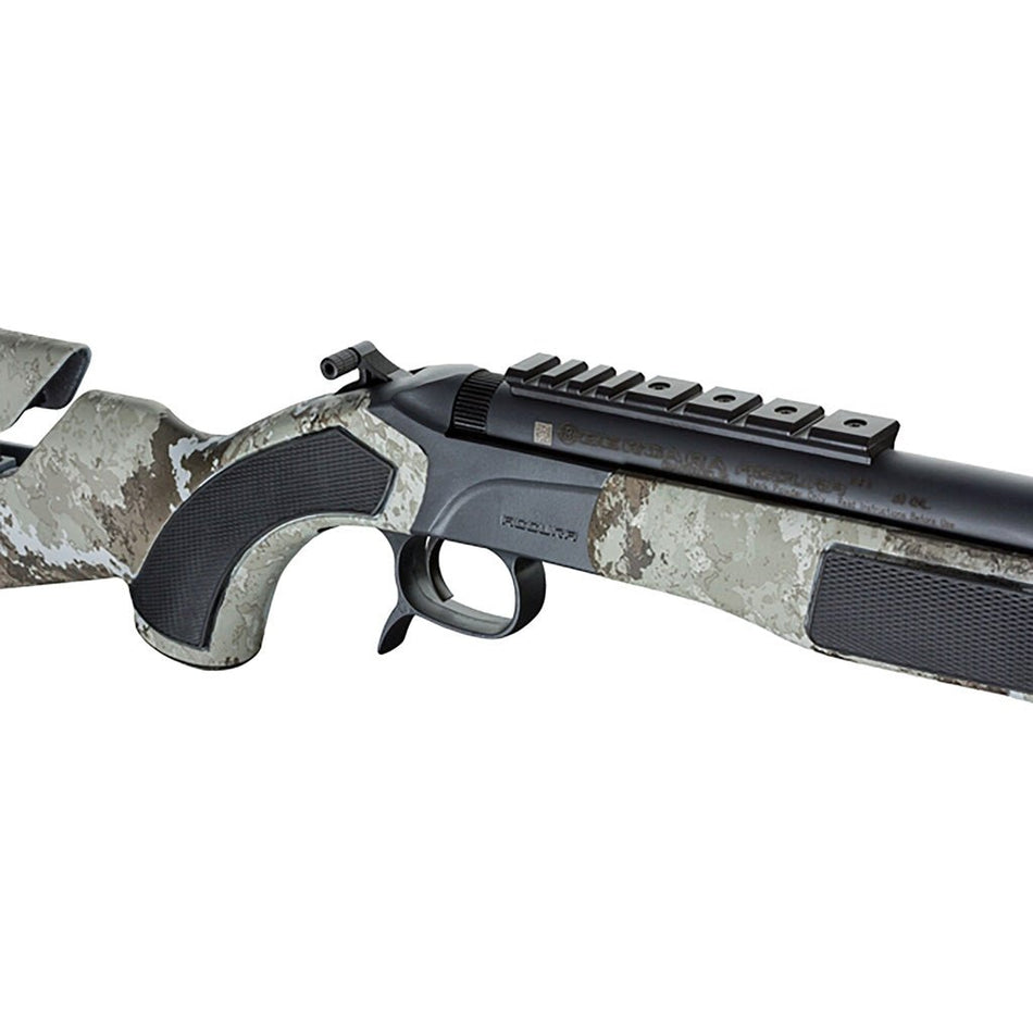 CVA Accura MR - X V2 Muzzleloader 50 Cal 26 in Tungsten/ODG w/BLK & GRY 0MOA Rail - Get Tight Gear