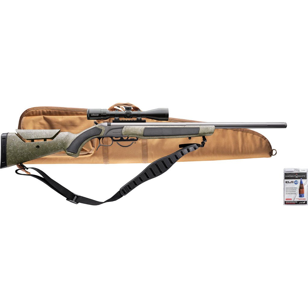 CVA Accura MR - X V2 Muzzleloader Package 45 Cal 26 in. Tung/ODG w/BLK&GRY w/KonusPro 3 - 9X40 - Get Tight Gear