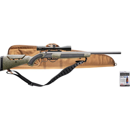 CVA Accura MR - X V2 Muzzleloader Package 45 Cal 26 in. Tung/ODG w/BLK&GRY w/KonusPro 3 - 9X40 - Get Tight Gear