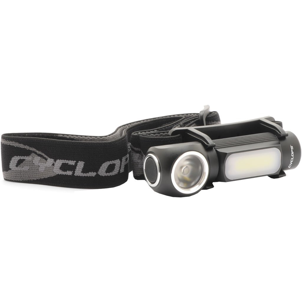 Cyclops Hades Horizon Rechargeable Headlamp 500 Lumens White and Red Light - Get Tight Gear