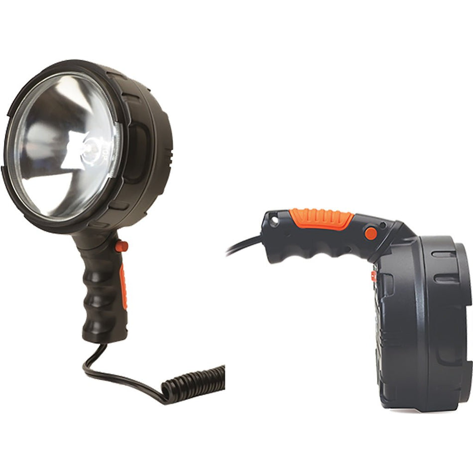 Cyclops Seeker Pro Spotlight Black 1500 Lumens 12V DC Car Plug w/ Red Filter - Get Tight Gear
