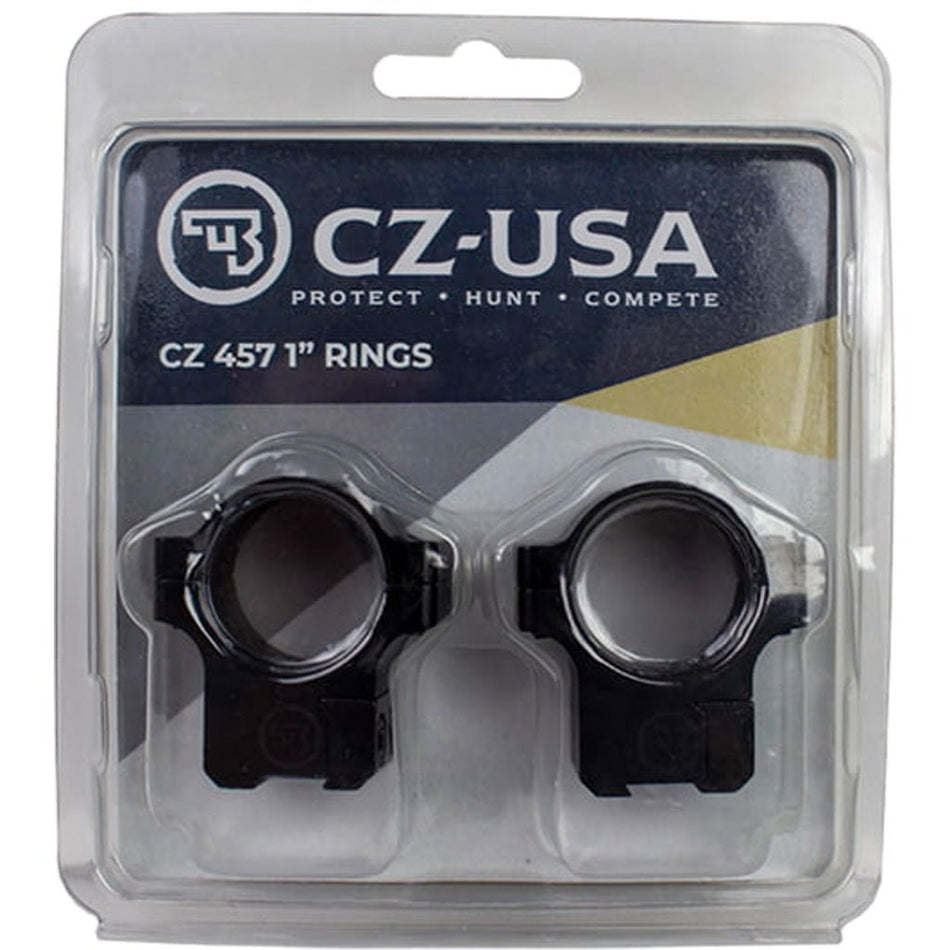 CZ 457/455 Scope Rings 1 in. 11mm Dovetail, Height 0.575in. Fits 457, 455 - Get Tight Gear