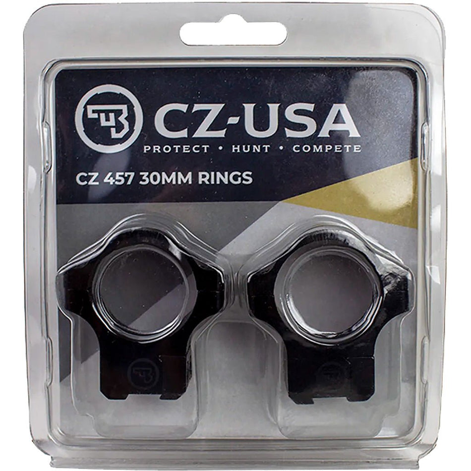 CZ 457/455 Scope Rings 30mm 11mm Dovetail, Height 0.575 in. Fits 457, 455 - Get Tight Gear
