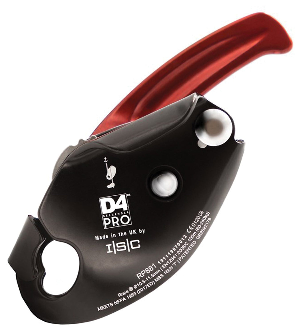 D4 Pro Descender Black/Red - Get Tight Gear