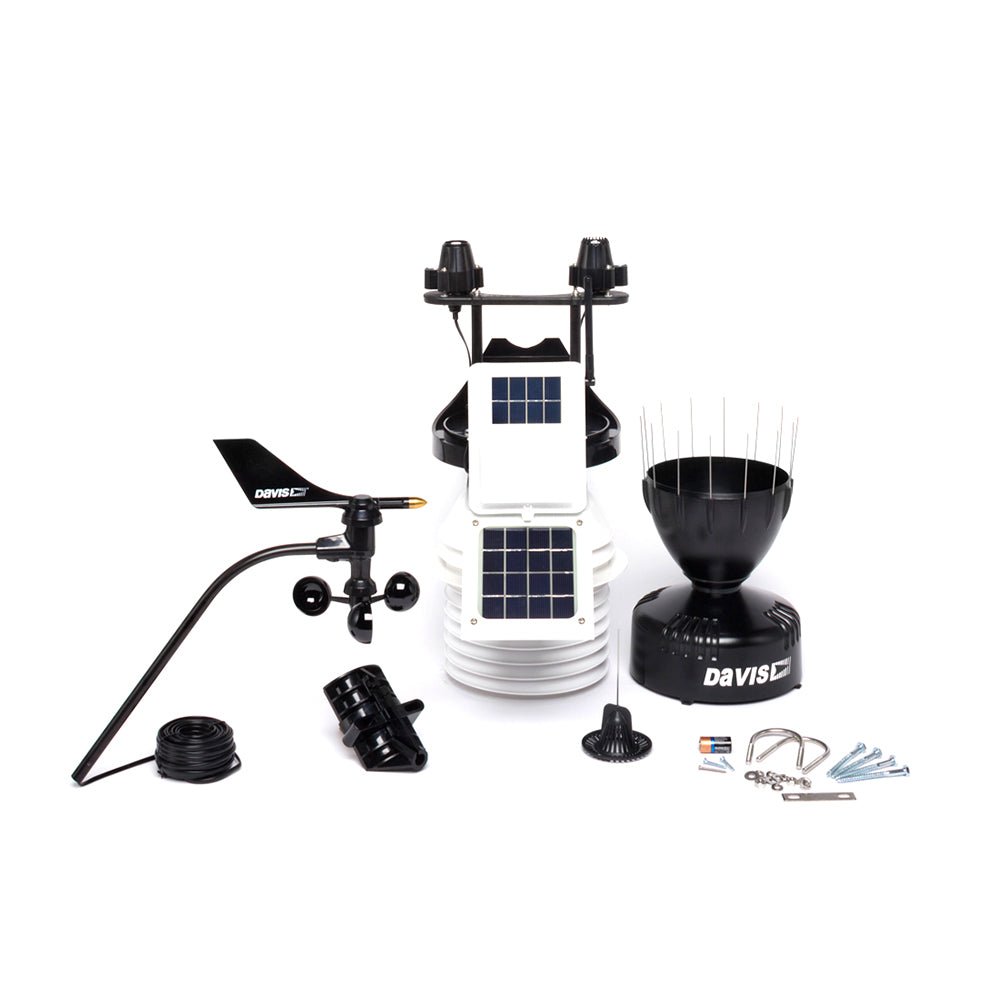 Davis 6328 Wireless Integrated Sensor Suite Plus w/Fan Aspirated Radiation Shield - Get Tight Gear