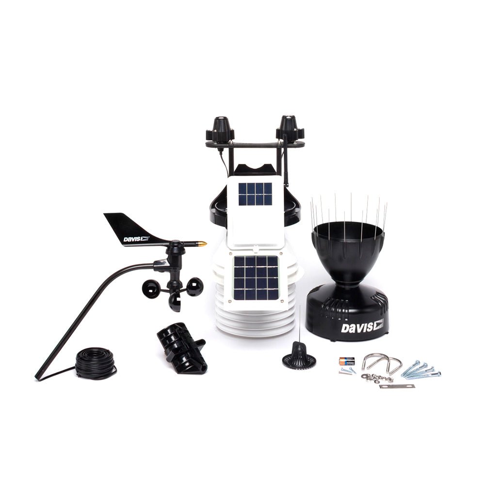 Davis 6328 Wireless Integrated Sensor Suite Plus w/Fan Aspirated Radiation Shield - Get Tight Gear