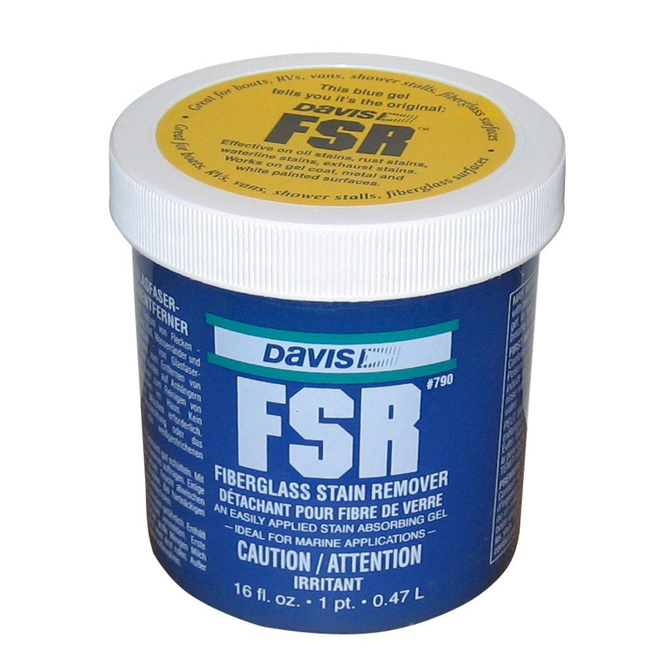 Davis FSR Fiberglass Stain Remover - 16oz - Get Tight Gear