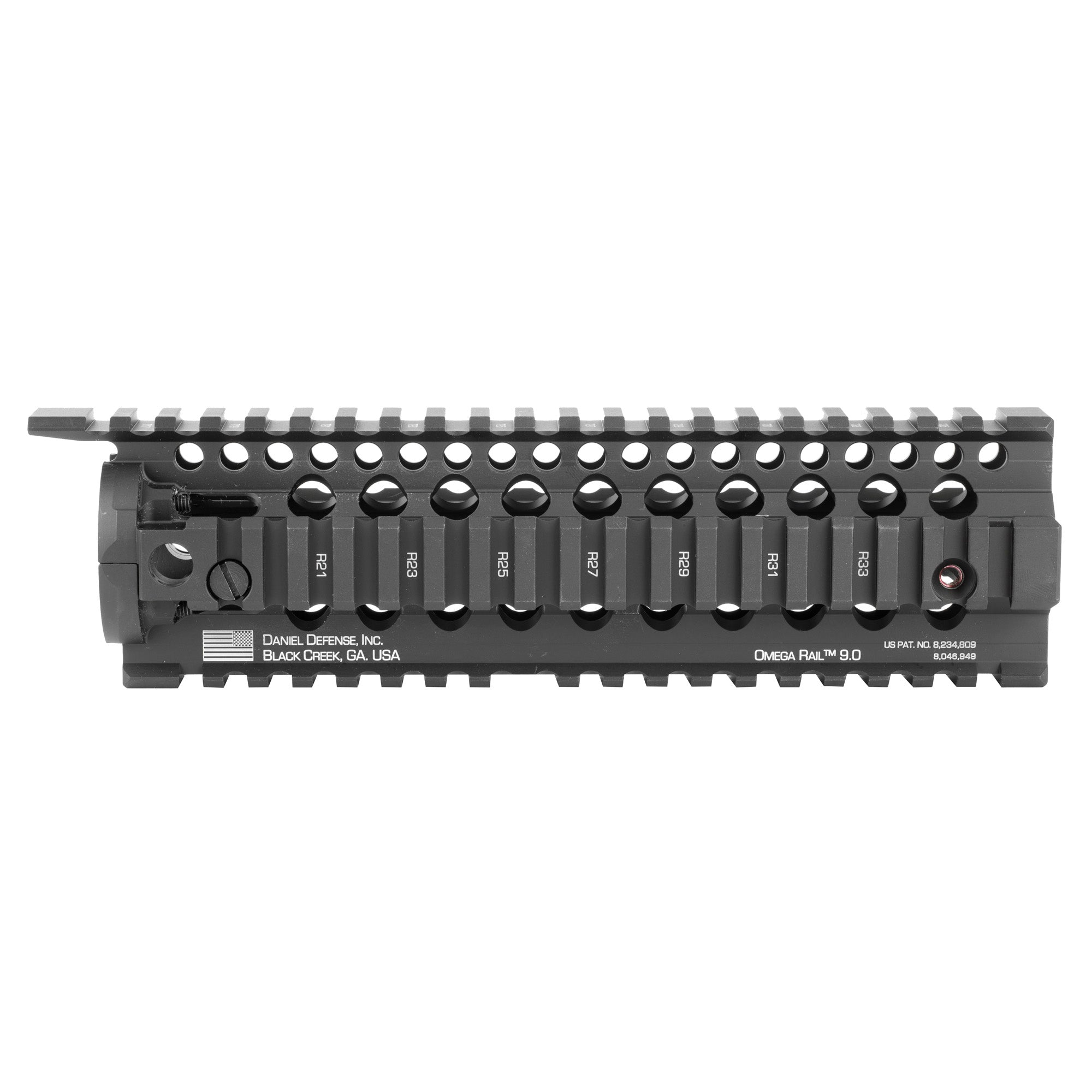 DD OMEGA MID - LENGTH RAIL 9.0 BLK - Get Tight Gear