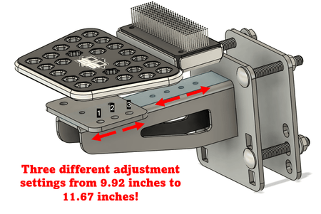 DD26 Fishing Access Step STANDARD with Kick Brush - Get Tight Gear