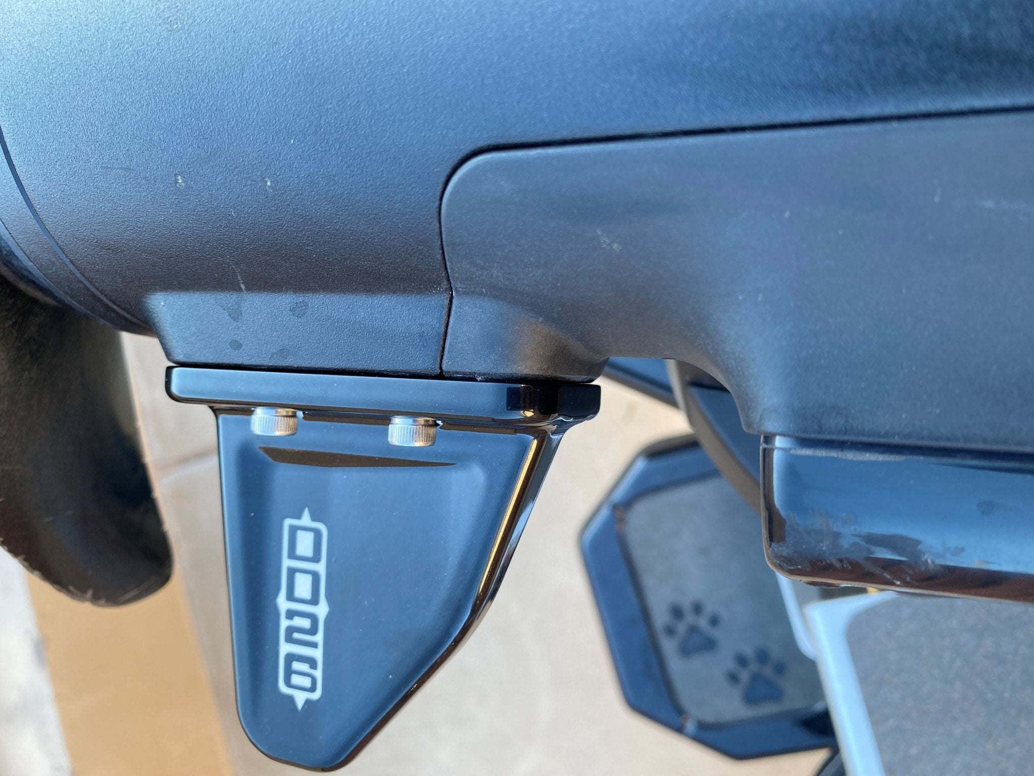 DD26 Fishing Billet Aluminum Skeg fits Garmin Force (with built in sonar) Trolling Motor - Get Tight Gear