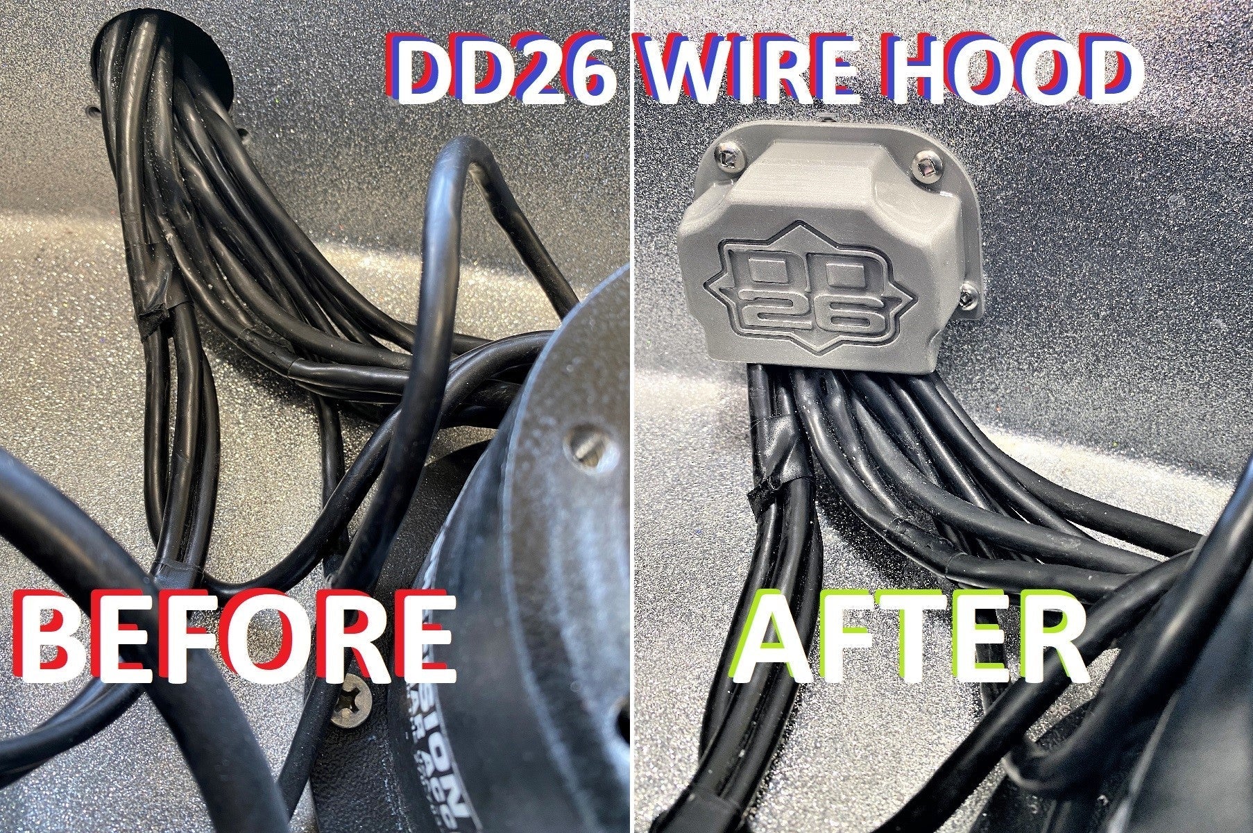 DD26 Fishing Billet Aluminum Wire Hood - Get Tight Gear