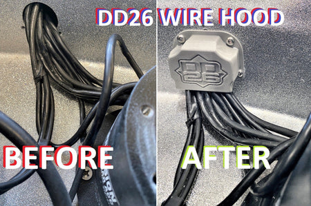 DD26 Fishing Billet Aluminum Wire Hood - Get Tight Gear