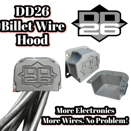 DD26 Fishing Billet Aluminum Wire Hood - Get Tight Gear