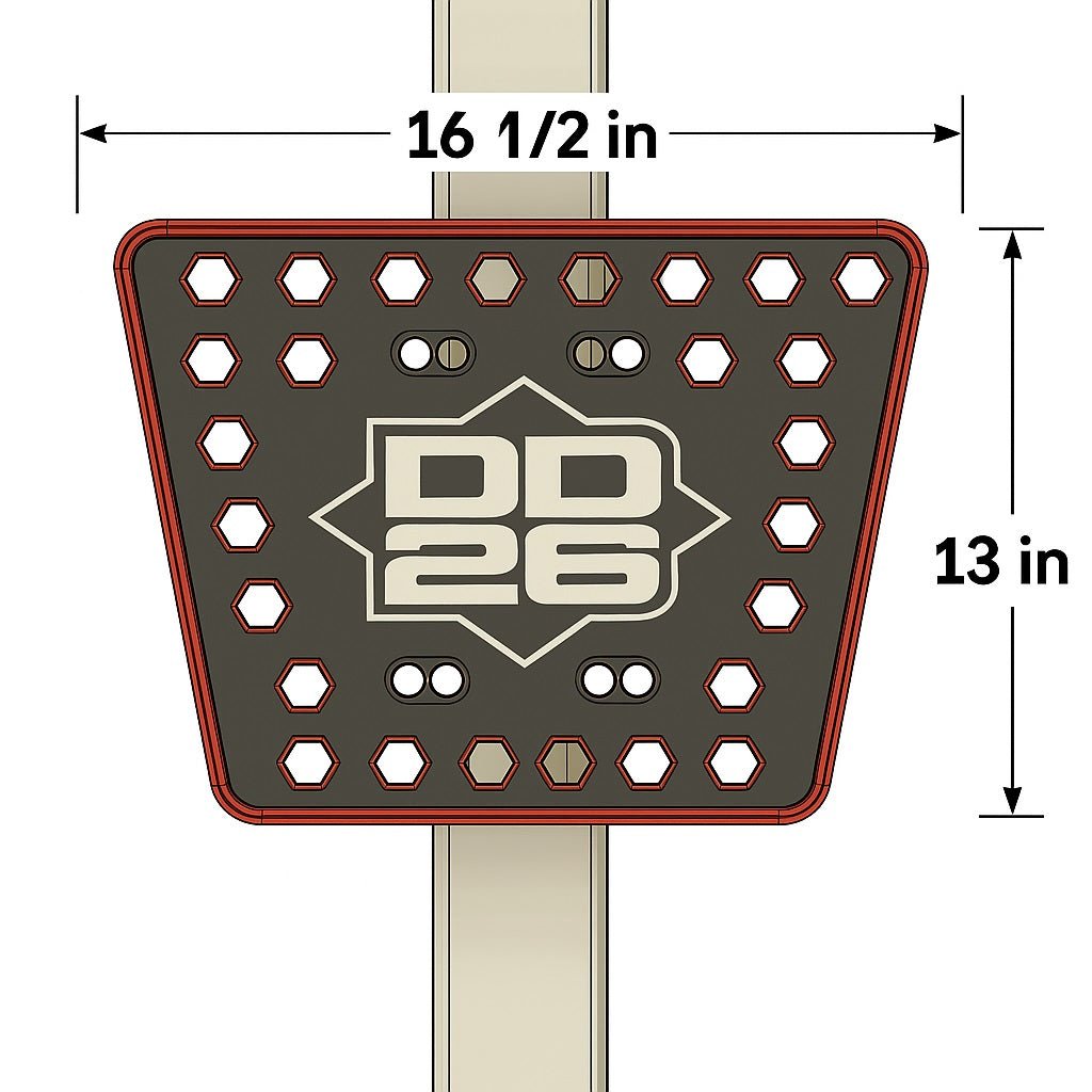 DD26 Fishing Billet Platform Step - Get Tight Gear