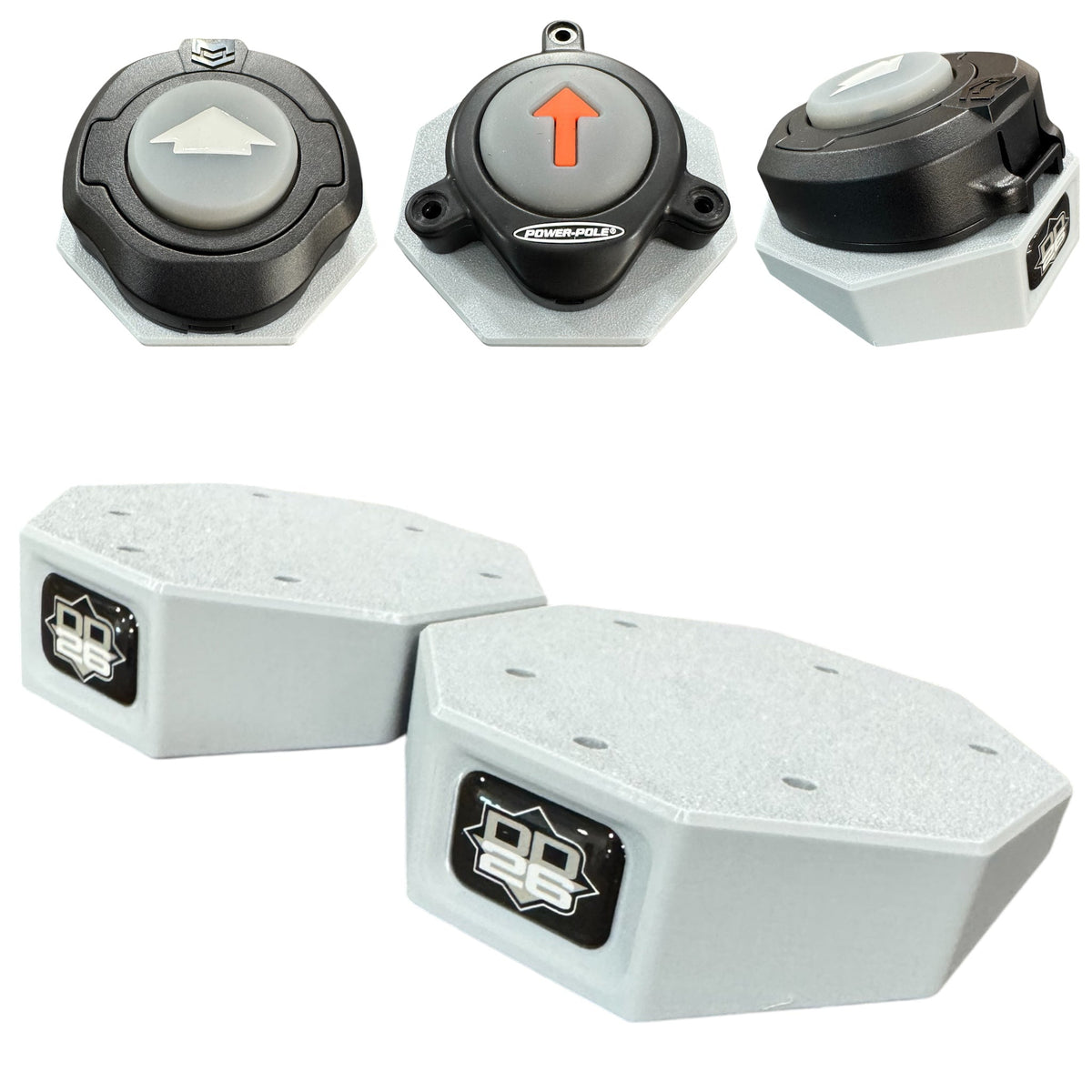 DD26 Fishing Foot Switch Riser for Shallow Water Anchor Foot Switches - Get Tight Gear