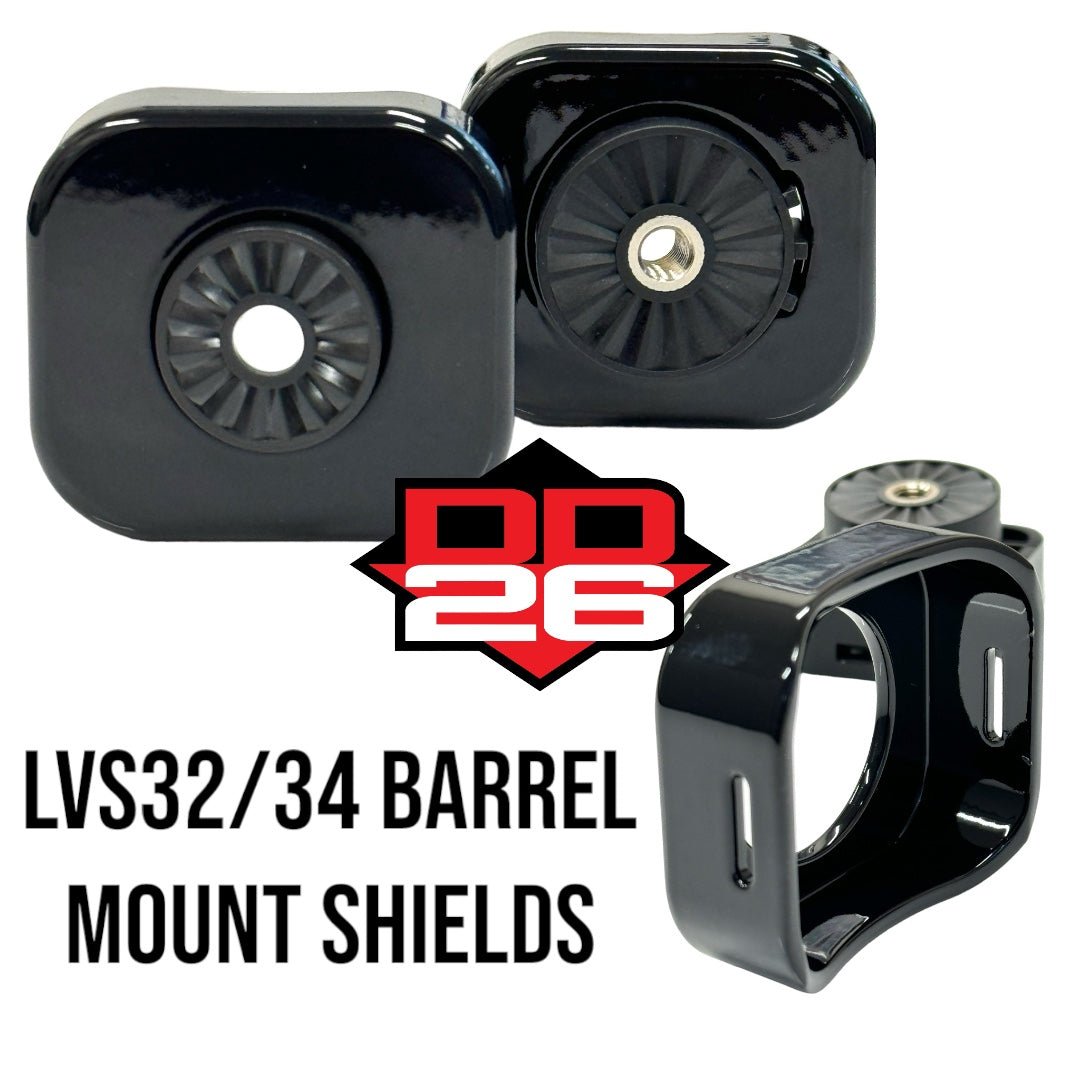 DD26 Fishing Garmin LVS32 and LVS34 Barrel Mount Shields - Get Tight Gear
