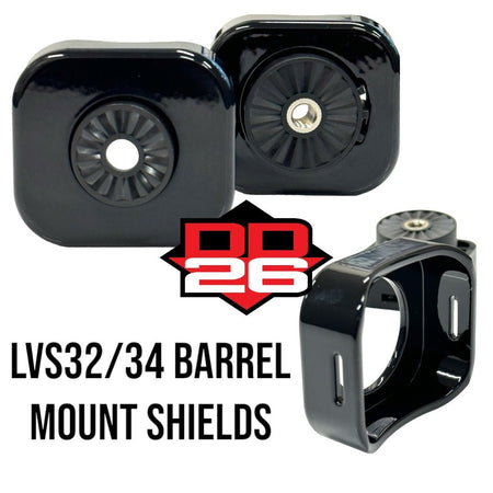 DD26 Fishing Garmin LVS32 and LVS34 Barrel Mount Shields - Get Tight Gear