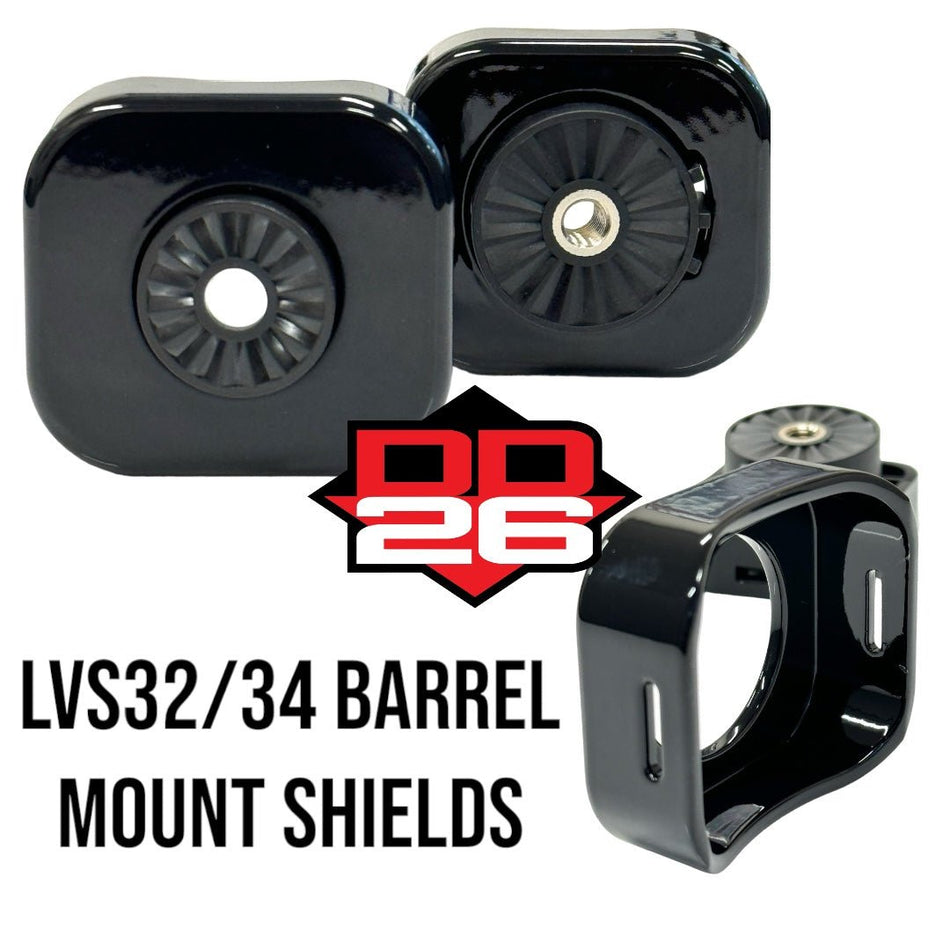 DD26 Fishing Garmin LVS32 and LVS34 Barrel Mount Shields - Get Tight Gear