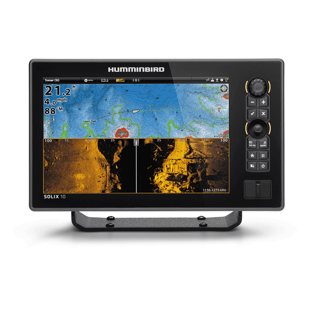 DD26 Fishing Mean Screen Anti Glare tempered glass that fits the Humminbird Solix 10 all Gens - Get Tight Gear