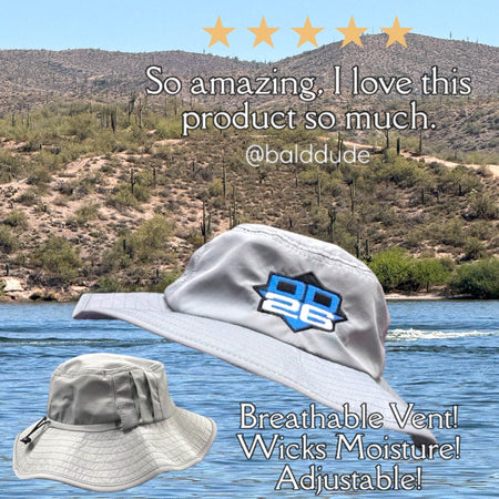 DD26 Fishing Vented Boonie Bucket Hat - Get Tight Gear