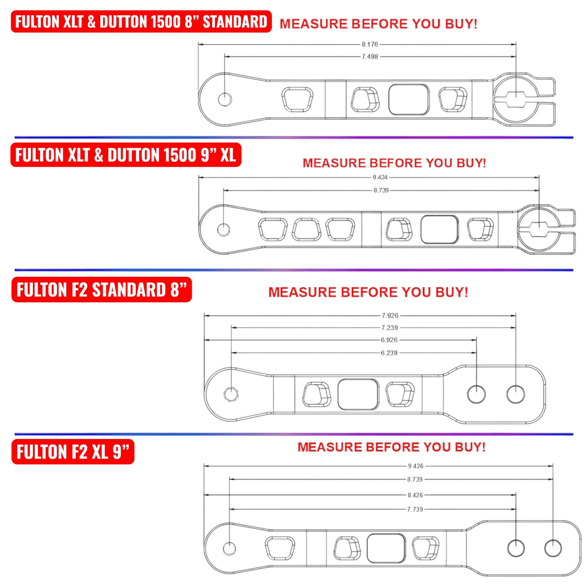 DD26 Fishing Winch Handle Replacements - Get Tight Gear