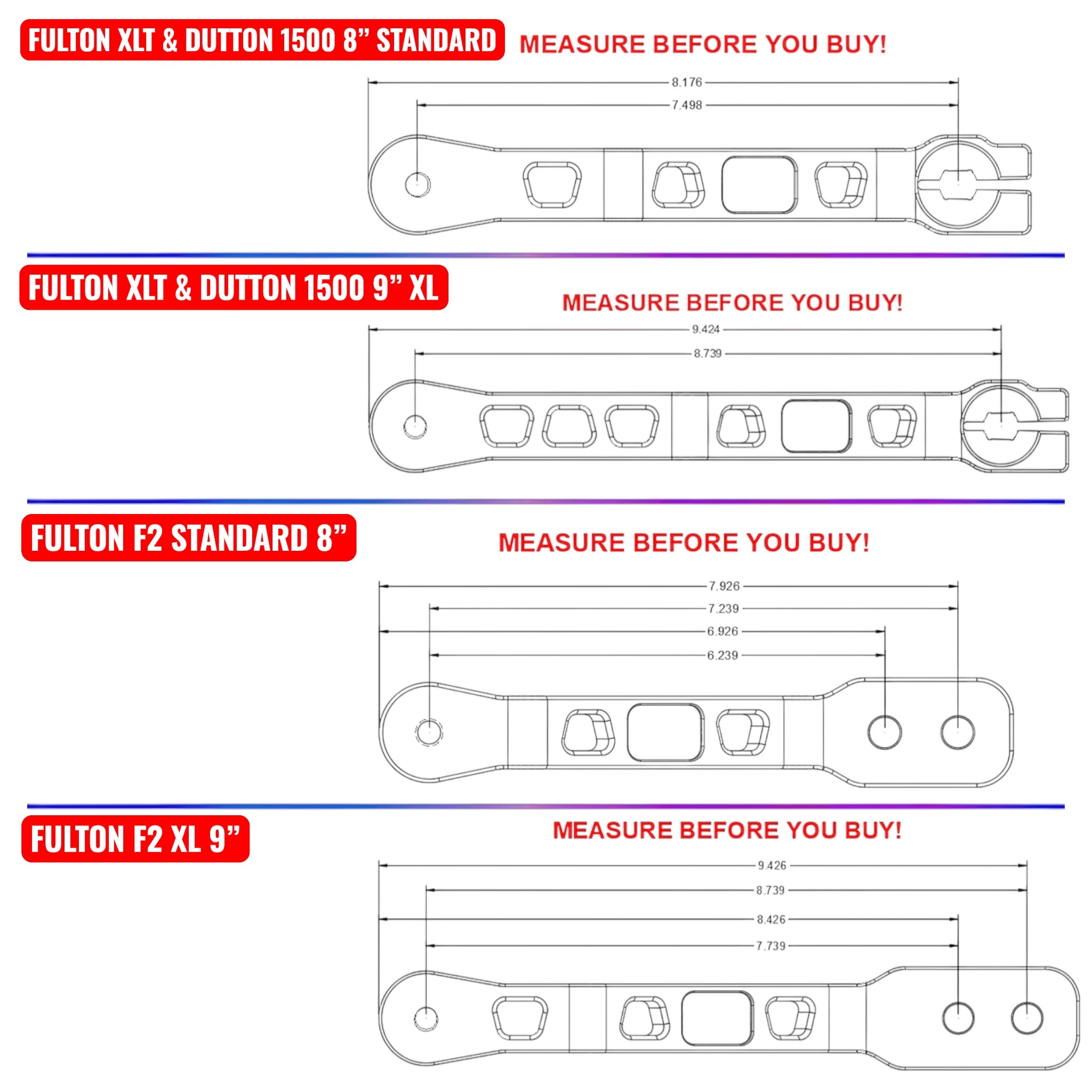 DD26 Fishing Winch Handle Replacements - Get Tight Gear