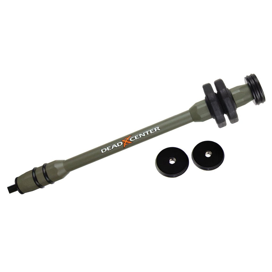 Dead Center Dead Silent Carbon XS Stabilizer Green 10 in. - Get Tight Gear