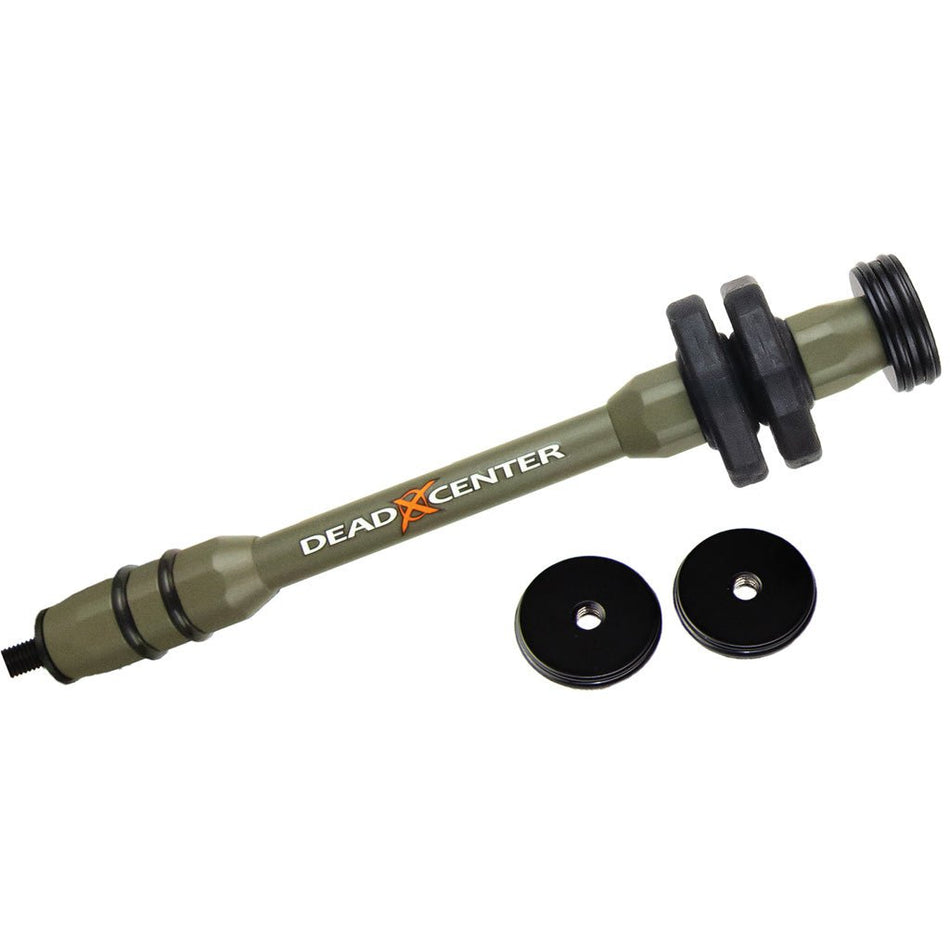 Dead Center Dead Silent Carbon XS Stabilizer Green 8 in. - Get Tight Gear