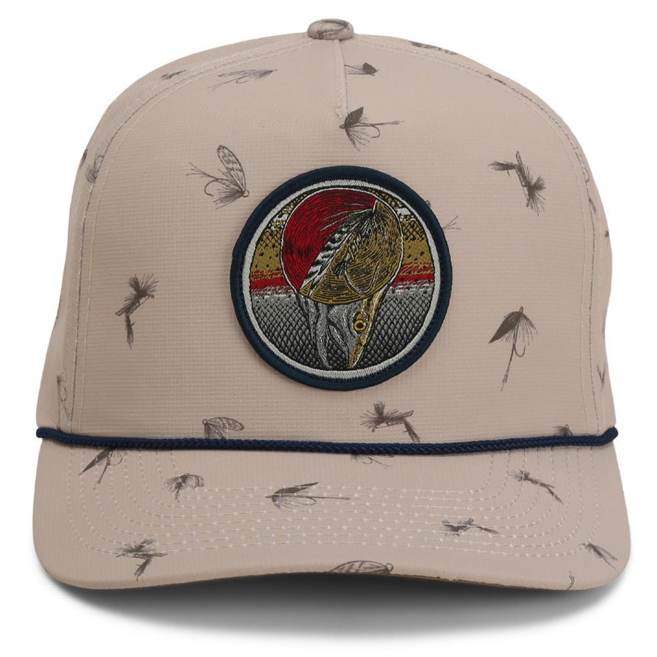 Dead Drift Fly Fishing Patch Rope Cap Fly Pattern - Get Tight Gear