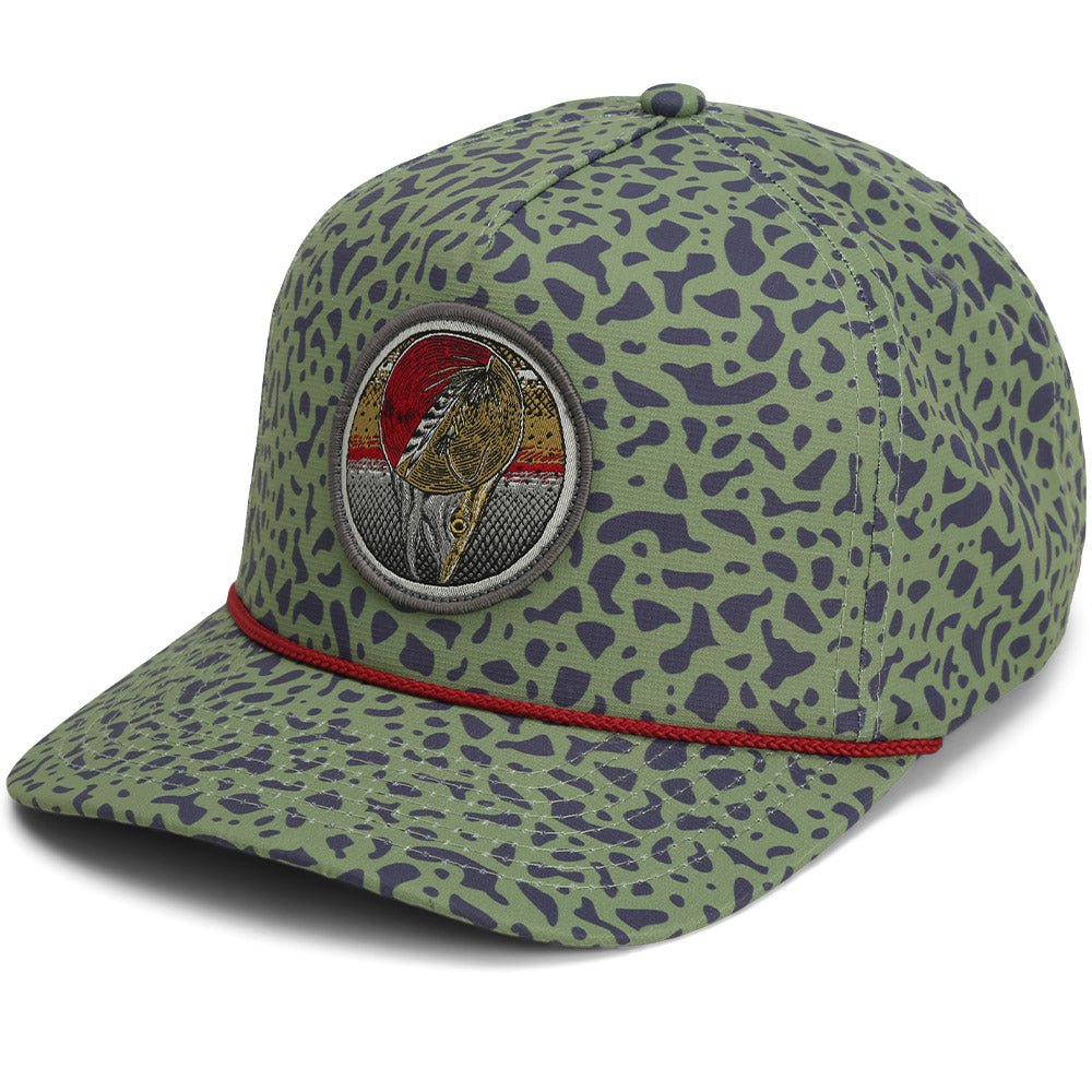 Dead Drift Fly Fishing Patch Trucker Hat Rope Cap - Get Tight Gear
