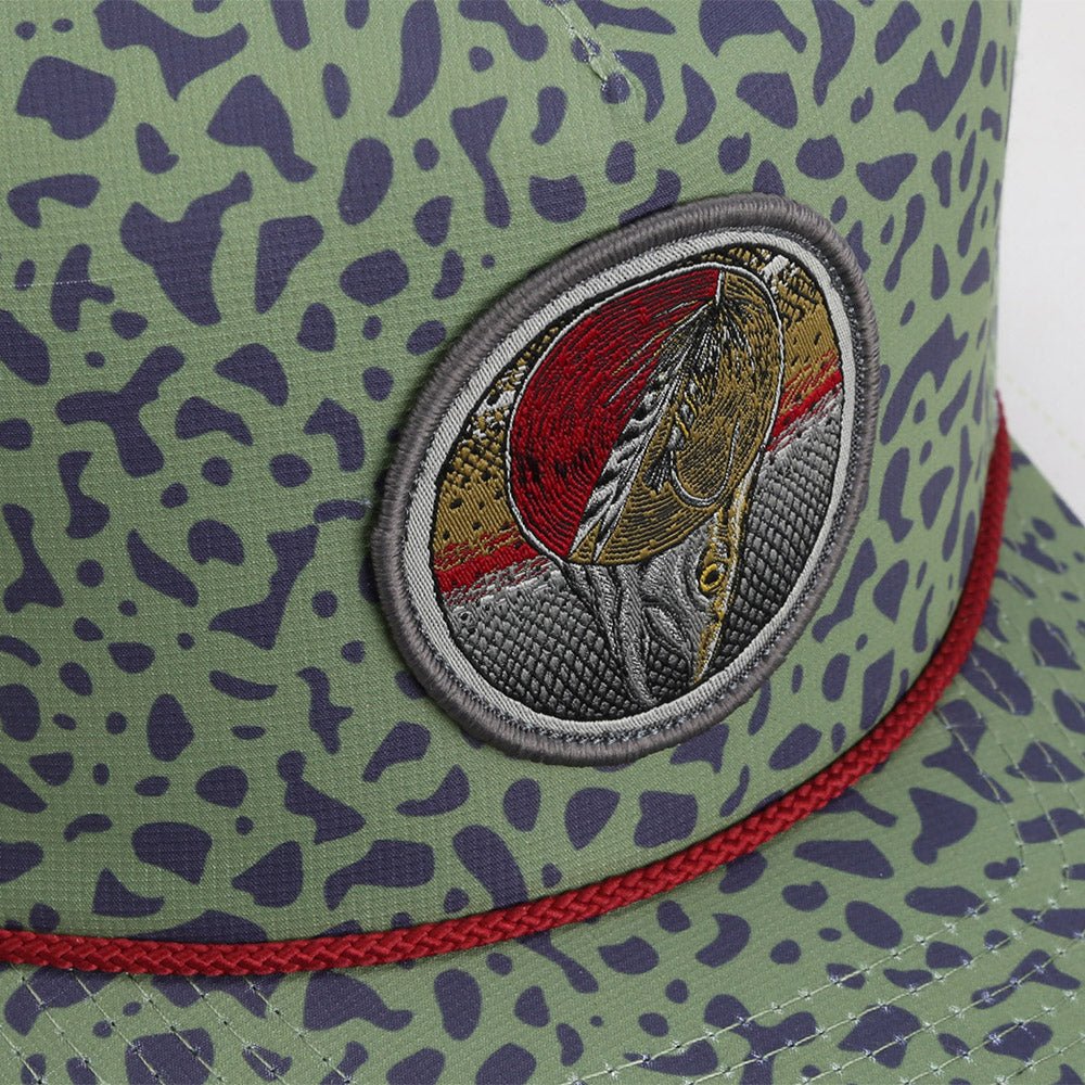 Dead Drift Fly Fishing Patch Trucker Hat Rope Cap - Get Tight Gear