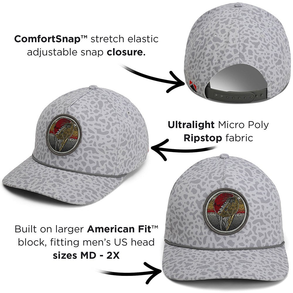 Dead Drift Fly Fishing Patch Trucker Hat Rope Cap - Get Tight Gear