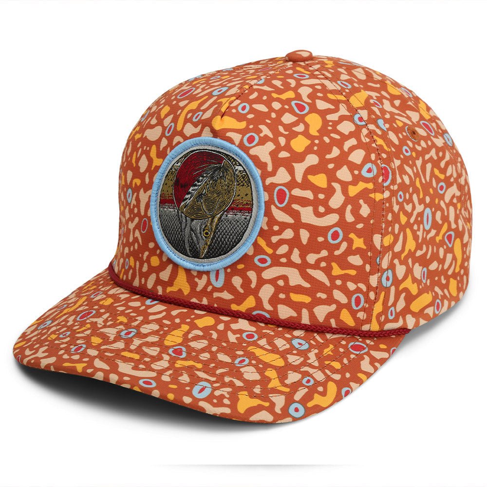 Dead Drift Fly Fishing Patch Trucker Hat Rope Cap - Get Tight Gear