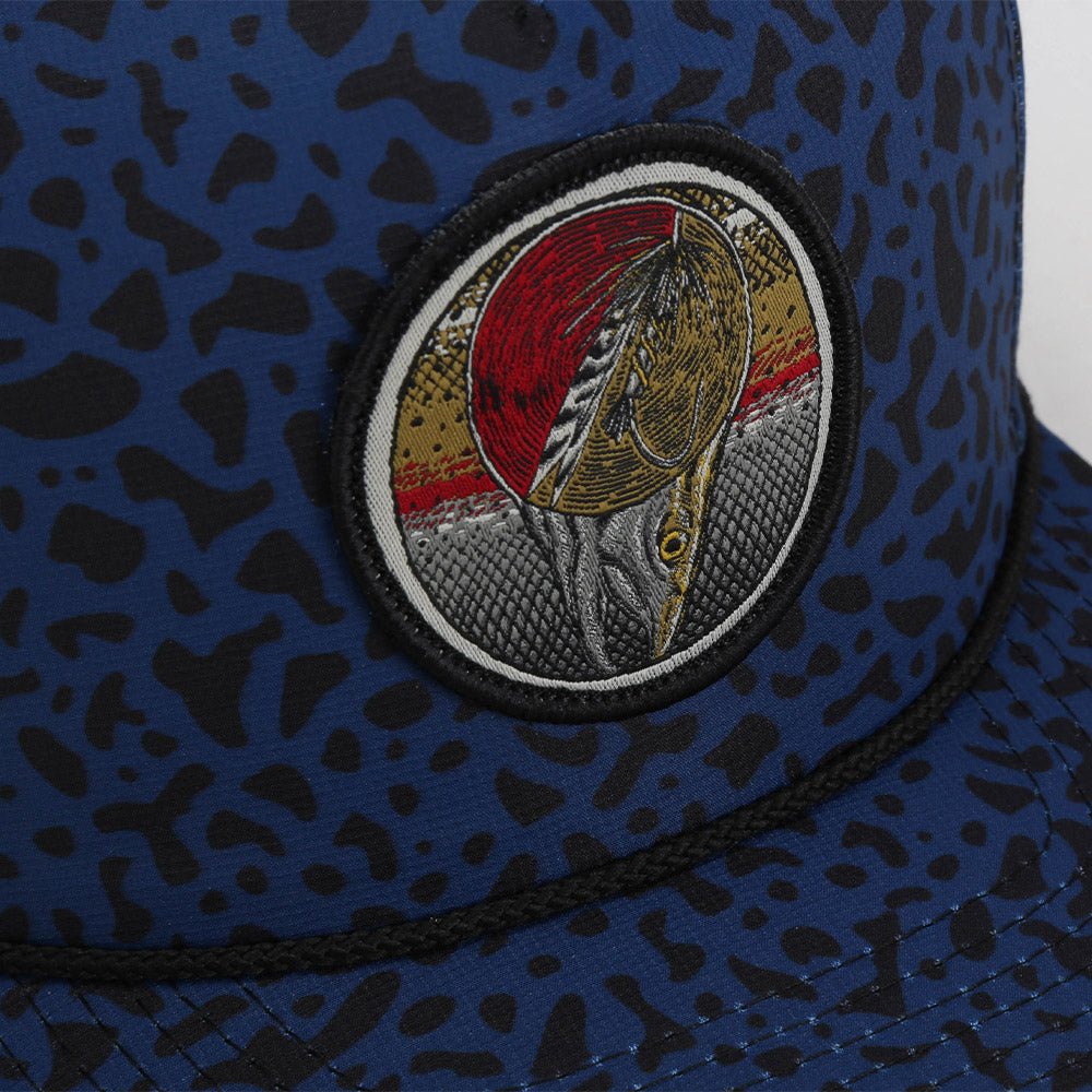 Dead Drift Fly Fishing Patch Trucker Hat Rope Cap - Get Tight Gear