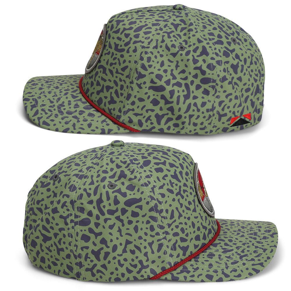 Dead Drift Fly Fishing Patch Trucker Hat Rope Cap - Get Tight Gear