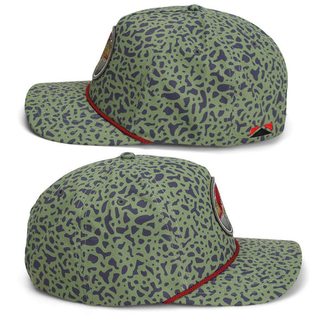 Dead Drift Fly Fishing Patch Trucker Hat Rope Cap - Get Tight Gear