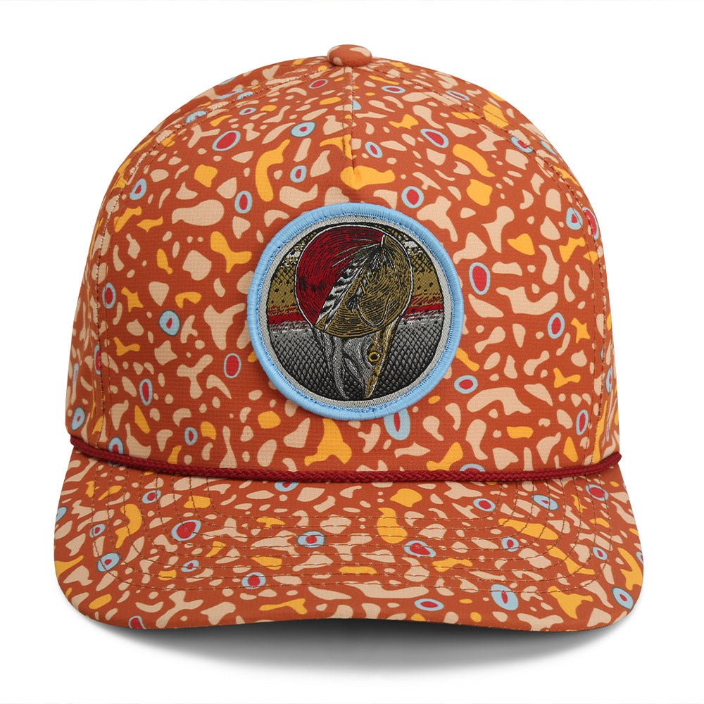 Dead Drift Fly Fishing Patch Trucker Hat Rope Cap - Get Tight Gear