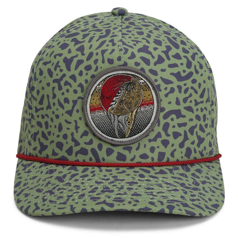 Dead Drift Fly Fishing Patch Trucker Hat Rope Cap - Get Tight Gear