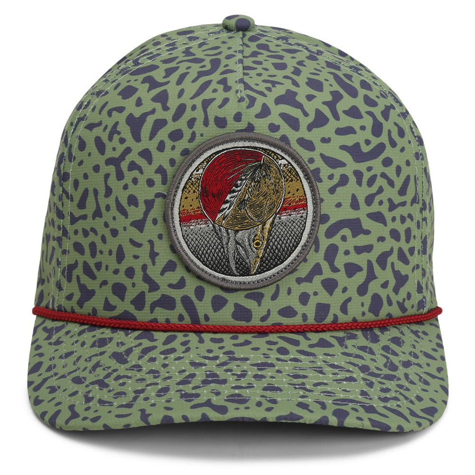 Dead Drift Fly Fishing Patch Trucker Hat Rope Cap - Get Tight Gear
