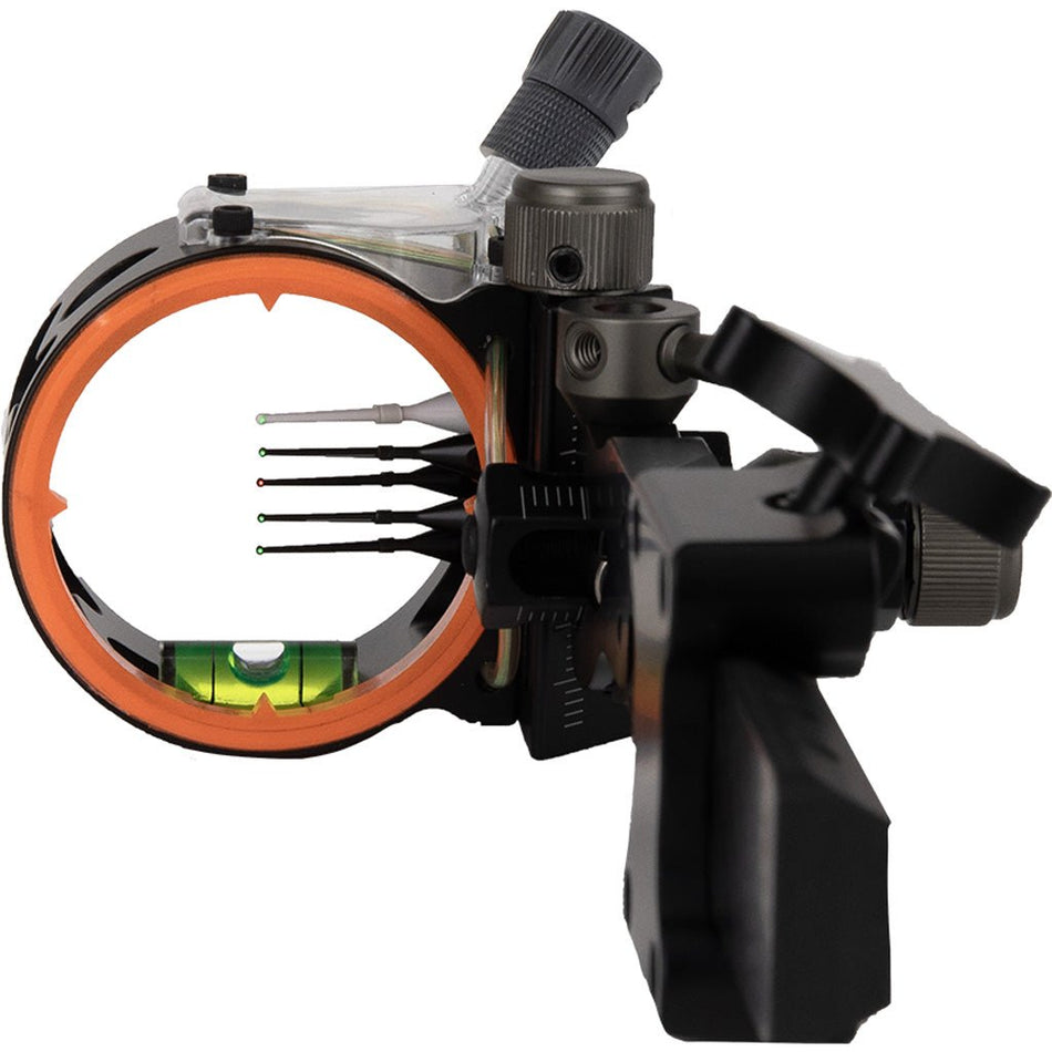Dead Ringer Tackdriver Black Series Bow Sight Carbon Dovetail 5 pin .010 - Get Tight Gear